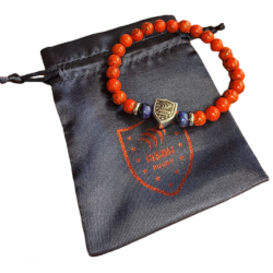 BRACELET PIERRES ROUGES 25/26