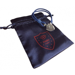 BRACELET CUIR BLEU 25/26