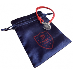 BRACELET CUIR ROUGE 25/26