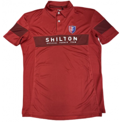 POLO SPORTECH ROUGE X BORDEAUX